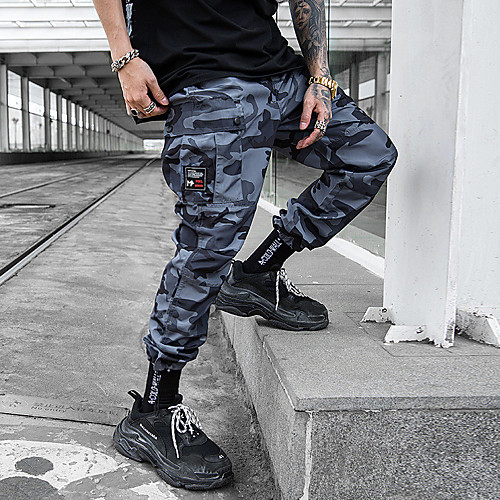 Men's Stylish Sporty Casual / Sporty Streetwear Comfort Daily Sports Jogger Pants Tactical Cargo Trousers Pants Camouflage Full Length Drawstring Pocket Elastic Drawstring Design Print Dusty Blue
Men's Stylish Sporty Casual / Sporty Streetwear Comfort Daily Sports Jogger Pants Tactical Cargo Trousers Pants Camouflage Full Length Drawstring Pocket Elastic Drawstring Design Print Dusty Blue