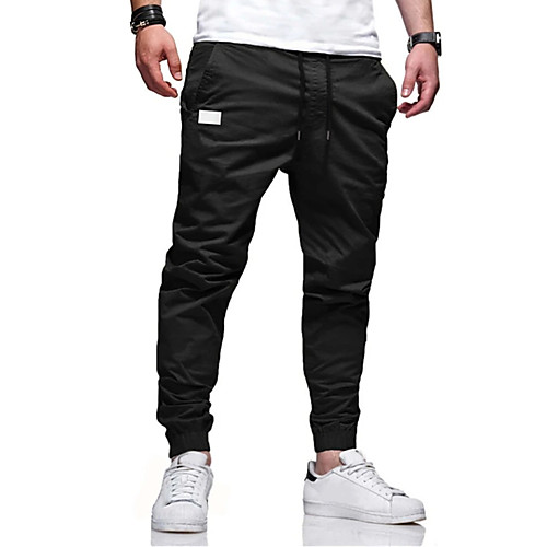 Men's Athleisure Sports Sports Pants Pants Solid Color Full Length Sporty Gray Khaki Green Black
Men's Athleisure Sports Sports Pants Pants Solid Color Full Length Sporty Gray Khaki Green Black
