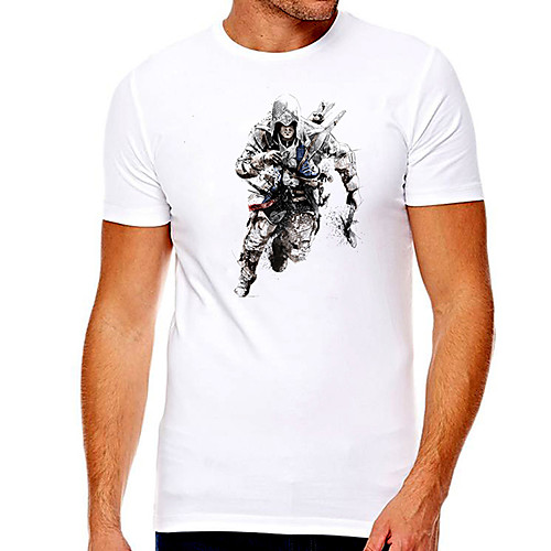 Men's Unisex Tee T shirt Hot Stamping Graphic Prints Character Plus Size Print Short Sleeve Casual Tops Cotton Basic Designer Big and Tall White
Men's Unisex Tee T shirt Hot Stamping Graphic Prints Character Plus Size Print Short Sleeve Casual Tops Cotton Basic Designer Big and Tall White