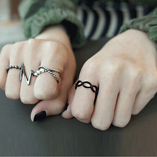Midi Rings Set Retro Silver Imitation Pearl Alloy Heart Rate Statement Stylish Punk 4pcs 5
Midi Rings Set Retro Silver Imitation Pearl Alloy Heart Rate Statement Stylish Punk 4pcs 5