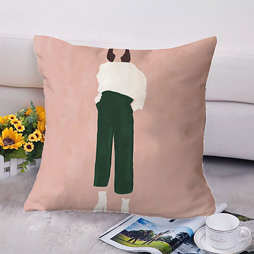 Simple Double Side Cushion Cover 1PC Soft Decorative Square Throw Pillow Cover Cushion Case Pillowcase for Bedroom Livingroom Superior Quality Machine Washable Outdoor Cushion for Sofa Couch Bed Chair
Simple Double Side Cushion Cover 1PC Soft Decorative Square Throw Pillow Cover Cushion Case Pillowcase for Bedroom Livingroom Superior Quality Machine Washable Outdoor Cushion for Sofa Couch Bed Chair