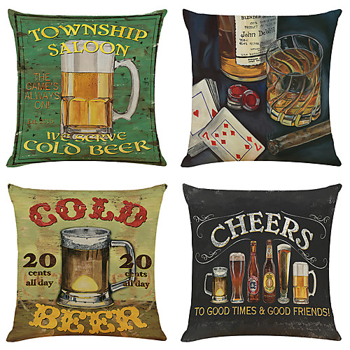 Oktoberfest Beer Double Side Cushion Cover 4PC Soft Decorative Square Throw Pillow Cover Cushion Case Pillowcase for Bedroom Livingroom Superior Quality Machine Washable Outdoor Cushion for Sofa Couch Bed Chair
Oktoberfest Beer Double Side Cushion Cover 4PC Soft Decorative Square Throw Pillow Cover Cushion Case Pillowcase for Bedroom Livingroom Superior Quality Machine Washable Outdoor Cushion for Sofa Couch Bed Chair
