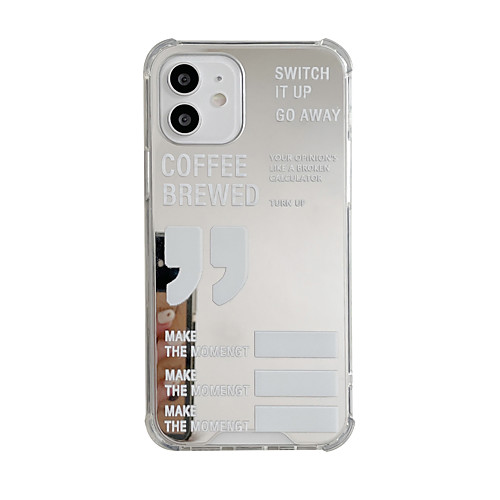 Phone Case For Apple Back Cover iPhone 12 Pro Max 11 SE 2020 X XR XS Max 8 7 Shockproof Dustproof Word / Phrase Geometric Pattern TPU
Phone Case For Apple Back Cover iPhone 12 Pro Max 11 SE 2020 X XR XS Max 8 7 Shockproof Dustproof Word / Phrase Geometric Pattern TPU