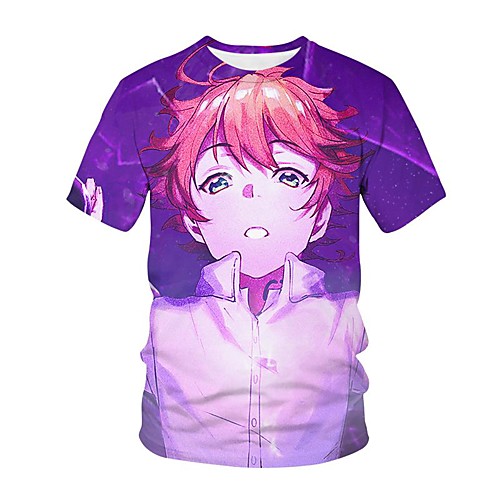 Inspired by The Promised Neverland Cosplay Anime Cartoon 100% Polyester 3D Harajuku Graphic Kawaii T-shirt For Women's / Men's
Inspired by The Promised Neverland Cosplay Anime Cartoon 100% Polyester 3D Harajuku Graphic Kawaii T-shirt For Women's / Men's