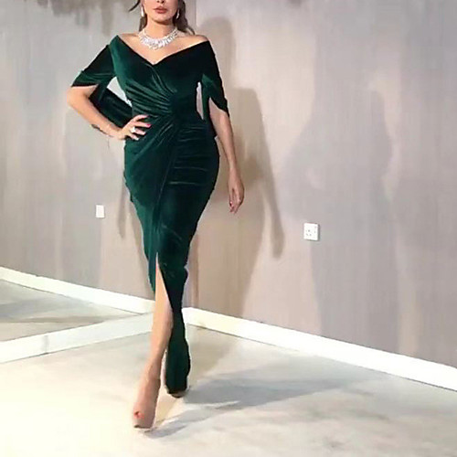 Women's Cheongsam Dress Maxi long Dress Blue Green Black Long Sleeve Solid Color Fall Summer V Neck Casual 2021 S M L XL XXL 3XL
Women's Cheongsam Dress Maxi long Dress Blue Green Black Long Sleeve Solid Color Fall Summer V Neck Casual 2021 S M L XL XXL 3XL