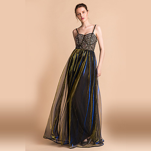 A-Line Sparkle Sexy Prom Formal Evening Dress Spaghetti Strap Sleeveless Floor Length Spandex with Crystals 2021
A-Line Sparkle Sexy Prom Formal Evening Dress Spaghetti Strap Sleeveless Floor Length Spandex with Crystals 2021