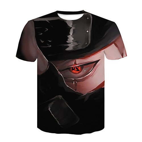 Inspired by Naruto Hatake Kakashi Anime Cartoon Polyester / Cotton Blend 3D 3D Harajuku Graphic T-shirt For Women's / Men's
Inspired by Naruto Hatake Kakashi Anime Cartoon Polyester / Cotton Blend 3D 3D Harajuku Graphic T-shirt For Women's / Men's