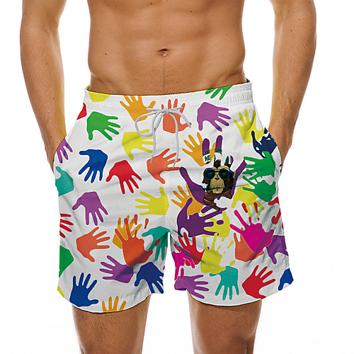 Men's Casual Designer Quick Dry Breathable Beach Swimming Pool Bermuda shorts Board Shorts Pants Rainbow Graphic Prints Graffiti Short 3D Print Drawstring Elastic Waist Rainbow / Summer / Elasticity
Men's Casual Designer Quick Dry Breathable Beach Swimming Pool Bermuda shorts Board Shorts Pants Rainbow Graphic Prints Graffiti Short 3D Print Drawstring Elastic Waist Rainbow / Summer / Elasticity