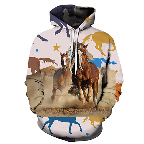 Men's Unisex Plus Size Pullover Hoodie Sweatshirt Graphic Prints Horse Print Hooded Casual Daily Holiday 3D Print Basic Designer Hoodies Sweatshirts Long Sleeve 1 2 3
Men's Unisex Plus Size Pullover Hoodie Sweatshirt Graphic Prints Horse Print Hooded Casual Daily Holiday 3D Print Basic Designer Hoodies Sweatshirts Long Sleeve 1 2 3