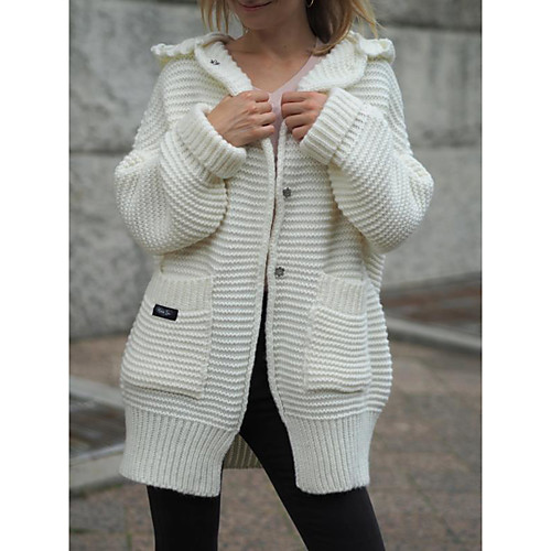 Women's Solid Color Cardigan Long Sleeve Sweater Cardigans V Neck Blushing Pink Gray khaki
Women's Solid Color Cardigan Long Sleeve Sweater Cardigans V Neck Blushing Pink Gray khaki