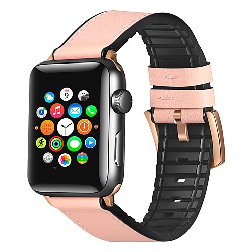 Smart Watch Band for Apple iWatch 1 pcs Business Band Genuine Leather Replacement Wrist Strap for Apple Watch Series SE / 6/5/4/3/2/1
Smart Watch Band for Apple iWatch 1 pcs Business Band Genuine Leather Replacement Wrist Strap for Apple Watch Series SE / 6/5/4/3/2/1