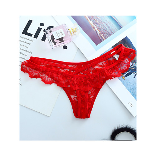 Women's Basic G-strings & Thongs Panties Micro-elastic Low Waist 1 PC Purple One-Size
Women's Basic G-strings & Thongs Panties Micro-elastic Low Waist 1 PC Purple One-Size