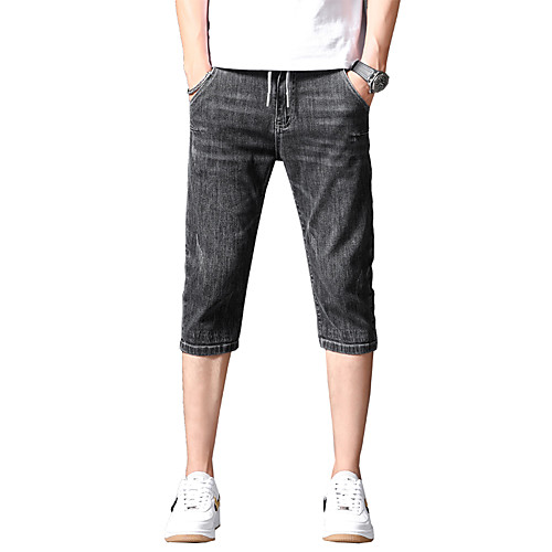 Men's Athleisure Breathable Outdoor Casual Daily Jeans Shorts Pants Patchwork Calf-Length Print Gray
Men's Athleisure Breathable Outdoor Casual Daily Jeans Shorts Pants Patchwork Calf-Length Print Gray
