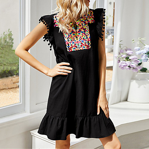 Women's Sundress Short Mini Dress Black Dark Gray Red Sleeveless Print Print Summer V Neck Casual Holiday 2021 S M L XL
Women's Sundress Short Mini Dress Black Dark Gray Red Sleeveless Print Print Summer V Neck Casual Holiday 2021 S M L XL