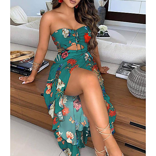 2021 europe and the united states new color printed tube top sexy high slit hollow one-piece dress lzq3456
2021 europe and the united states new color printed tube top sexy high slit hollow one-piece dress lzq3456