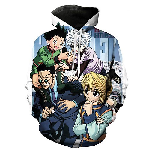 Inspired by Hunter X Hunter Cosplay Anime Cartoon 100% Polyester 3D Harajuku Graphic Kawaii Hoodie For Women's / Men's
Inspired by Hunter X Hunter Cosplay Anime Cartoon 100% Polyester 3D Harajuku Graphic Kawaii Hoodie For Women's / Men's