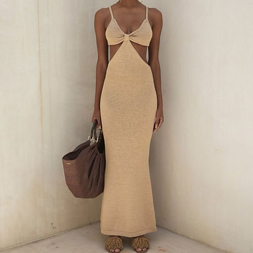 Women's Strap Dress Maxi long Dress Gray Camel Orange White Black Sleeveless Solid Color Backless Hollow To Waist Summer V Neck Casual Sexy Holiday Beach 2021 S M L
Women's Strap Dress Maxi long Dress Gray Camel Orange White Black Sleeveless Solid Color Backless Hollow To Waist Summer V Neck Casual Sexy Holiday Beach 2021 S M L