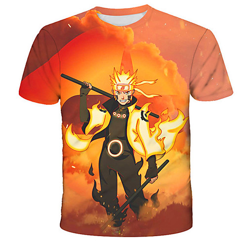 Inspired by Naruto Naruto Uzumaki Anime Cartoon 100% Polyester 3D Harajuku Graphic Kawaii T-shirt For Women's / Men's
Inspired by Naruto Naruto Uzumaki Anime Cartoon 100% Polyester 3D Harajuku Graphic Kawaii T-shirt For Women's / Men's