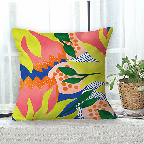 Floral Double Side Cushion Cover 1PC Soft Decorative Square Throw Pillow Cover Cushion Case Pillowcase for Bedroom Livingroom Superior Quality Machine Washable Outdoor Cushion for Sofa Couch Bed Chair
Floral Double Side Cushion Cover 1PC Soft Decorative Square Throw Pillow Cover Cushion Case Pillowcase for Bedroom Livingroom Superior Quality Machine Washable Outdoor Cushion for Sofa Couch Bed Chair
