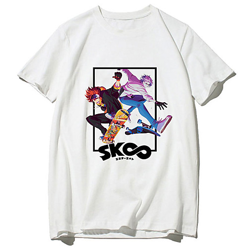 Inspired by SK8 The Infinity Cosplay Anime Cartoon Polyester / Cotton Blend Print Harajuku Graphic Kawaii T-shirt For Women's / Men's
Inspired by SK8 The Infinity Cosplay Anime Cartoon Polyester / Cotton Blend Print Harajuku Graphic Kawaii T-shirt For Women's / Men's