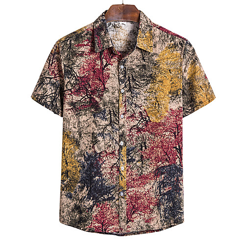 Men's Shirt Other Prints Fruit Animal Print Short Sleeve Club Tops Tropical Beach Classic Collar Green Red
Men's Shirt Other Prints Fruit Animal Print Short Sleeve Club Tops Tropical Beach Classic Collar Green Red