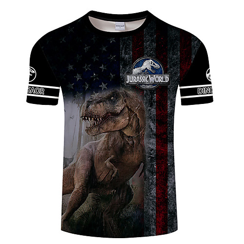 Men's Unisex Tee T shirt Shirt 3D Print Graphic Prints Dinosaur Plus Size 3D Print Short Sleeve Casual Tops Basic Designer Big and Tall A B C
Men's Unisex Tee T shirt Shirt 3D Print Graphic Prints Dinosaur Plus Size 3D Print Short Sleeve Casual Tops Basic Designer Big and Tall A B C