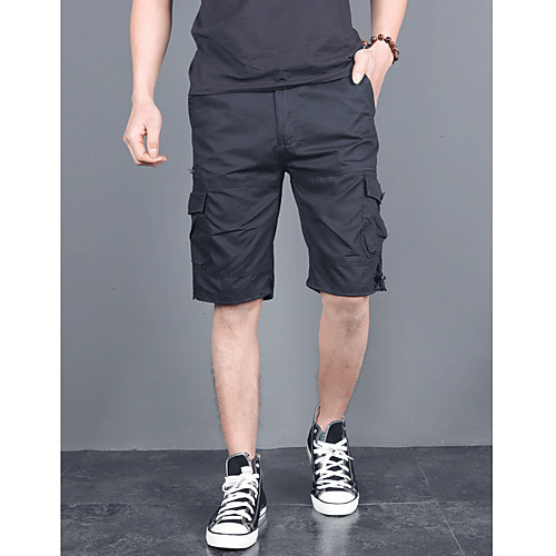 Men's Cargo Shorts Comfort Outdoor Tactical Cargo Pants Solid Color Knee Length Black Khaki Green Dark Gray
Men's Cargo Shorts Comfort Outdoor Tactical Cargo Pants Solid Color Knee Length Black Khaki Green Dark Gray