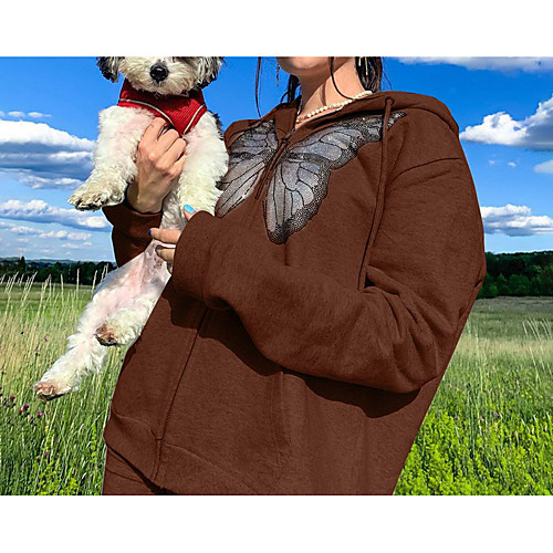 Women's Coat Casual / Daily Fall Winter Regular Coat Regular Fit Casual Jacket Pattern Zipper Gray khaki
Women's Coat Casual / Daily Fall Winter Regular Coat Regular Fit Casual Jacket Pattern Zipper Gray khaki