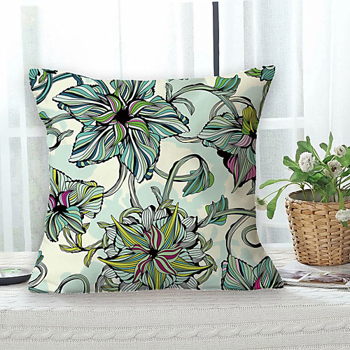 Garden Floral Double Side Cushion Cover 1PC Soft Decorative Square Throw Pillow Cover Cushion Case Pillowcase for Sofa Bedroom Livingroom Outdoor Superior Quality Machine Washable Outdoor Cushion for Sofa Couch Bed Chair
Garden Floral Double Side Cushion Cover 1PC Soft Decorative Square Throw Pillow Cover Cushion Case Pillowcase for Sofa Bedroom Livingroom Outdoor Superior Quality Machine Washable Outdoor Cushion for Sofa Couch Bed Chair