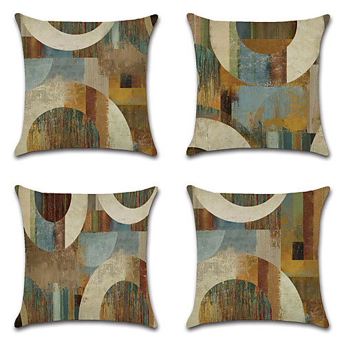 Vintage Double Side Cushion Cover 4PC Soft Decorative Square Throw Pillow Cover Cushion Case Pillowcase for Bedroom Livingroom Superior Quality Machine Washable Outdoor Cushion for Sofa Couch Bed Chair
Vintage Double Side Cushion Cover 4PC Soft Decorative Square Throw Pillow Cover Cushion Case Pillowcase for Bedroom Livingroom Superior Quality Machine Washable Outdoor Cushion for Sofa Couch Bed Chair