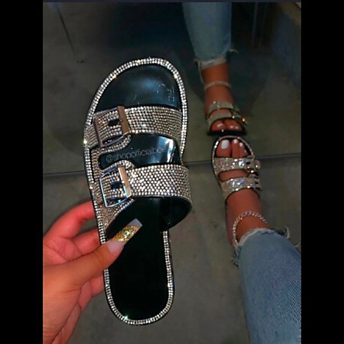 Women's Sandals Outdoor Slippers Flat Heel Round Toe PU Buckle Solid Colored White Red Light Green
Women's Sandals Outdoor Slippers Flat Heel Round Toe PU Buckle Solid Colored White Red Light Green