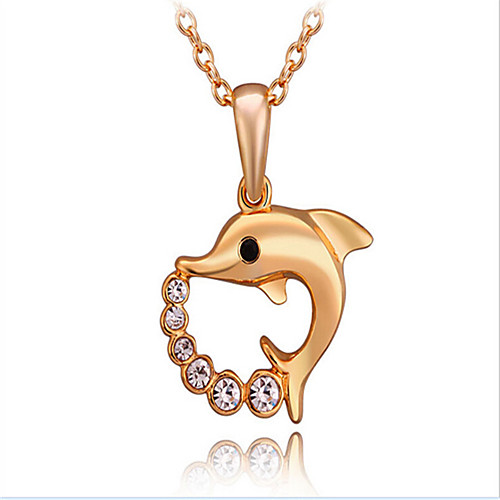 Women's Cubic Zirconia Pendant Necklace Classic Animal Cute Gold Plated Gold 455 cm Necklace Jewelry For Anniversary Gift Prom Festival
Women's Cubic Zirconia Pendant Necklace Classic Animal Cute Gold Plated Gold 455 cm Necklace Jewelry For Anniversary Gift Prom Festival