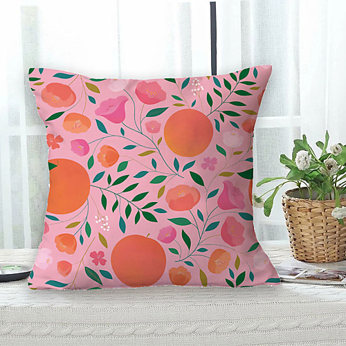 Floral Double Side Cushion Cover 1PC Soft Decorative Square Throw Pillow Cover Cushion Case Pillowcase for Bedroom Livingroom Superior Quality Machine Washable Outdoor Cushion for Sofa Couch Bed Chair Garden Theme
Floral Double Side Cushion Cover 1PC Soft Decorative Square Throw Pillow Cover Cushion Case Pillowcase for Bedroom Livingroom Superior Quality Machine Washable Outdoor Cushion for Sofa Couch Bed Chair Garden Theme