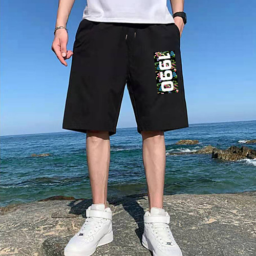 Men's Shorts Sports Casual Daily Shorts Pants Graphic Letter Short Drawstring Pocket Print Black
Men's Shorts Sports Casual Daily Shorts Pants Graphic Letter Short Drawstring Pocket Print Black