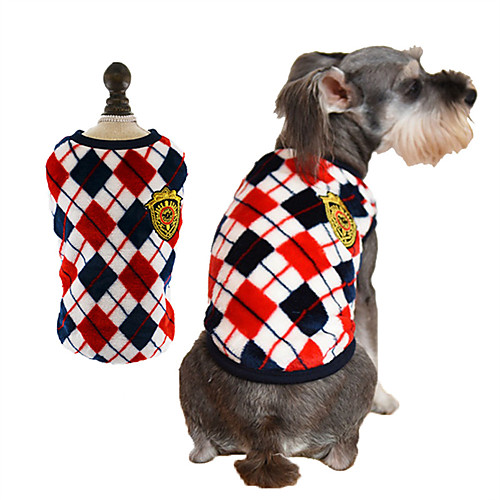 Dog Costume Vest Plaid / Check British For Indoor and Outdoor Use Casual / Daily Outdoor Winter Dog Clothes Puppy Clothes Dog Outfits Warm Red Gray Costume for Girl and Boy Dog Coral Fleece XS S M L
Dog Costume Vest Plaid / Check British For Indoor and Outdoor Use Casual / Daily Outdoor Winter Dog Clothes Puppy Clothes Dog Outfits Warm Red Gray Costume for Girl and Boy Dog Coral Fleece XS S M L