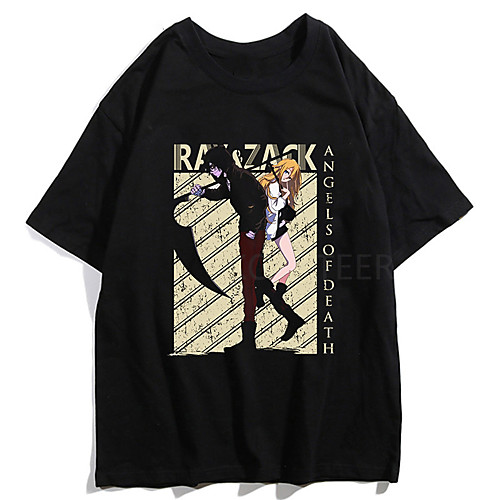 Inspired by Angels of Death Cosplay Anime Cartoon Polyester / Cotton Blend Print Harajuku Graphic Kawaii T-shirt For Women's / Men's
Inspired by Angels of Death Cosplay Anime Cartoon Polyester / Cotton Blend Print Harajuku Graphic Kawaii T-shirt For Women's / Men's