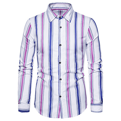 Men's Shirt Other Prints Striped Print Long Sleeve Casual Tops Simple Lightweight Fashion Comfortable Light Pink Red Wine
Men's Shirt Other Prints Striped Print Long Sleeve Casual Tops Simple Lightweight Fashion Comfortable Light Pink Red Wine
