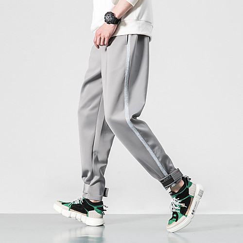 Men's Stylish Sporty Casual / Sporty Streetwear Comfort Daily Sports Jogger Pants Trousers Pants Solid Color Full Length Drawstring Elastic Drawstring Design Black Grey
Men's Stylish Sporty Casual / Sporty Streetwear Comfort Daily Sports Jogger Pants Trousers Pants Solid Color Full Length Drawstring Elastic Drawstring Design Black Grey