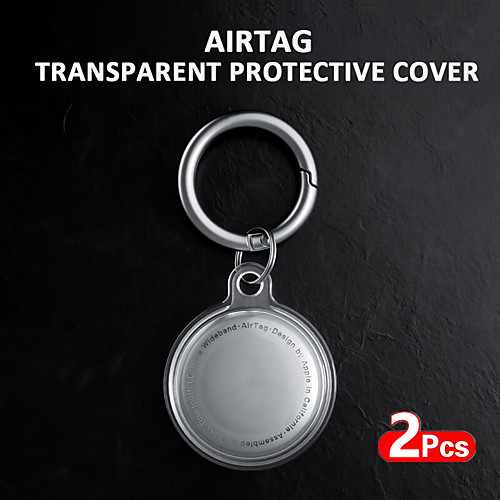 2Pcs Silicone Protective Case For Airtag Cover Hangable Keychain Locator Tracker Anti-scratch Anti-fall Cover For Apple Airtags Protective Accessories
2Pcs Silicone Protective Case For Airtag Cover Hangable Keychain Locator Tracker Anti-scratch Anti-fall Cover For Apple Airtags Protective Accessories