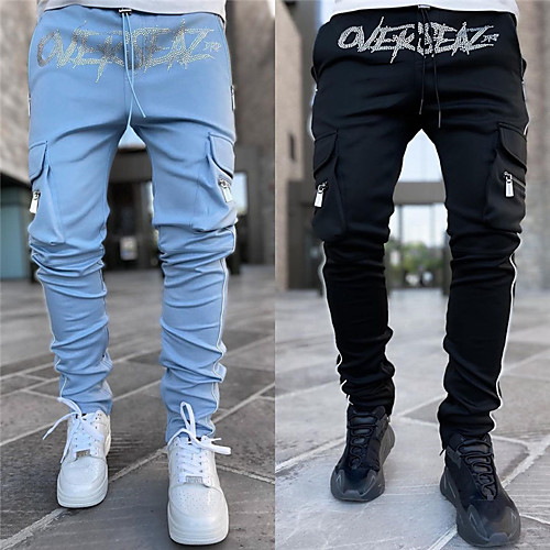 Men's Stylish Sporty Casual / Sporty Streetwear Breathable Soft Daily Sports Skinny Pants Pants Letter Full Length Drawstring Elastic Waist Blue Red Black Gray
Men's Stylish Sporty Casual / Sporty Streetwear Breathable Soft Daily Sports Skinny Pants Pants Letter Full Length Drawstring Elastic Waist Blue Red Black Gray