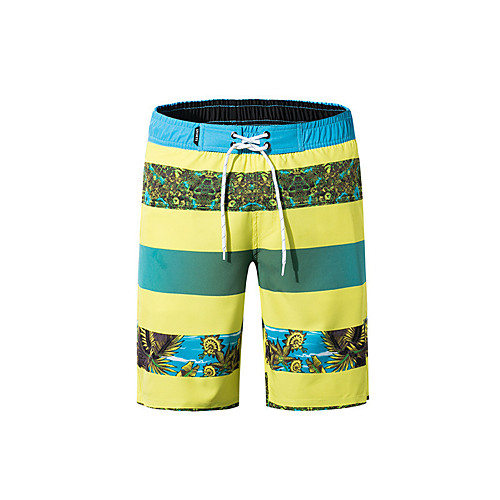 Men's Sporty Casual / Sporty Breathable Soft Holiday Beach Shorts Swim Trucks Pants Stripe Short Drawstring Elastic Waist Blue Yellow
Men's Sporty Casual / Sporty Breathable Soft Holiday Beach Shorts Swim Trucks Pants Stripe Short Drawstring Elastic Waist Blue Yellow