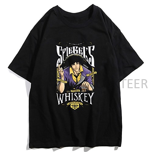 Inspired by Cowboy Bebop Cosplay Anime Cartoon Polyester / Cotton Blend Print Harajuku Graphic Kawaii T shirt For Women's / Men's
Inspired by Cowboy Bebop Cosplay Anime Cartoon Polyester / Cotton Blend Print Harajuku Graphic Kawaii T shirt For Women's / Men's