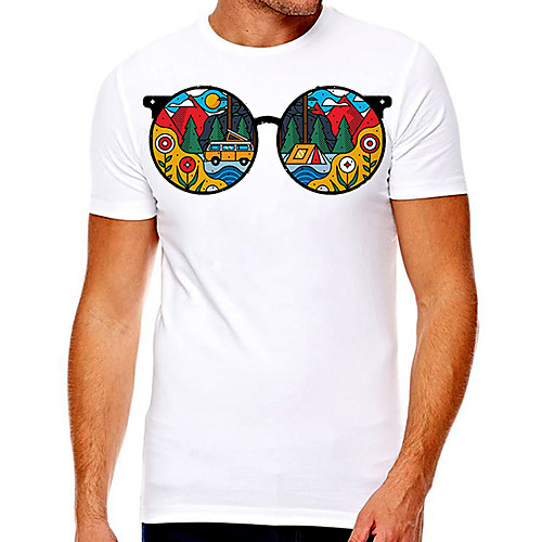 Men's Unisex Tee T shirt Hot Stamping Graphic Prints Tree Glasses Plus Size Print Short Sleeve Casual Tops Cotton Basic Designer Big and Tall A B
Men's Unisex Tee T shirt Hot Stamping Graphic Prints Tree Glasses Plus Size Print Short Sleeve Casual Tops Cotton Basic Designer Big and Tall A B
