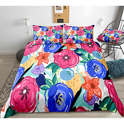 Duvet Cover Sets 3 Piece Rayon / Polyester 3D Rainbow Reactive Print Bohemian Style
Duvet Cover Sets 3 Piece Rayon / Polyester 3D Rainbow Reactive Print Bohemian Style