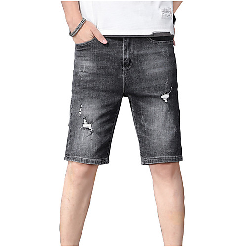 Men's Athleisure Breathable Outdoor Casual Daily Jeans Shorts Pants Patchwork Knee Length Print Black
Men's Athleisure Breathable Outdoor Casual Daily Jeans Shorts Pants Patchwork Knee Length Print Black