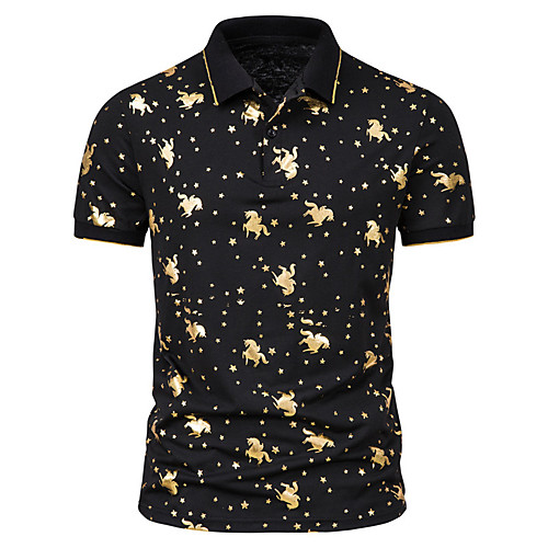 Men's Golf Shirt Tennis Shirt Horse Button-Down Short Sleeve Street Tops Cotton Business Casual Comfortable Wine White Black
Men's Golf Shirt Tennis Shirt Horse Button-Down Short Sleeve Street Tops Cotton Business Casual Comfortable Wine White Black