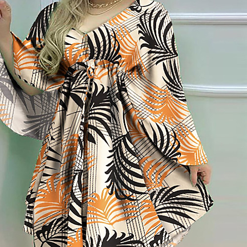 Women's Sheath Dress Knee Length Dress Yellow Long Sleeve Print Summer V Neck Casual 2021 S M L XL
Women's Sheath Dress Knee Length Dress Yellow Long Sleeve Print Summer V Neck Casual 2021 S M L XL