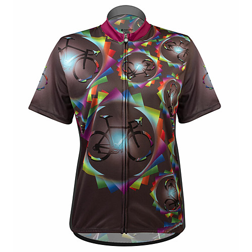 21Grams Women's Short Sleeve Cycling Jersey Summer Spandex Black Bike Top Mountain Bike MTB Road Bike Cycling Sports Clothing Apparel / Stretchy / Athleisure
21Grams Women's Short Sleeve Cycling Jersey Summer Spandex Black Bike Top Mountain Bike MTB Road Bike Cycling Sports Clothing Apparel / Stretchy / Athleisure