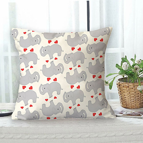 Elephant Heart Double Side Cushion Cover 1PC Soft Throw Pillow Cover Cushion Case Pillowcase for Sofa Bedroom Livingroom Superior Quality Machine Washable Outdoor Cushion for Sofa Couch Bed Chair
Elephant Heart Double Side Cushion Cover 1PC Soft Throw Pillow Cover Cushion Case Pillowcase for Sofa Bedroom Livingroom Superior Quality Machine Washable Outdoor Cushion for Sofa Couch Bed Chair