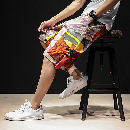 Men's Stylish Sporty Casual / Sporty Streetwear Comfort Daily Sports Jeans Shorts Pants Camouflage Knee Length Drawstring Pocket Elastic Drawstring Design Print Blue Blushing Pink
Men's Stylish Sporty Casual / Sporty Streetwear Comfort Daily Sports Jeans Shorts Pants Camouflage Knee Length Drawstring Pocket Elastic Drawstring Design Print Blue Blushing Pink